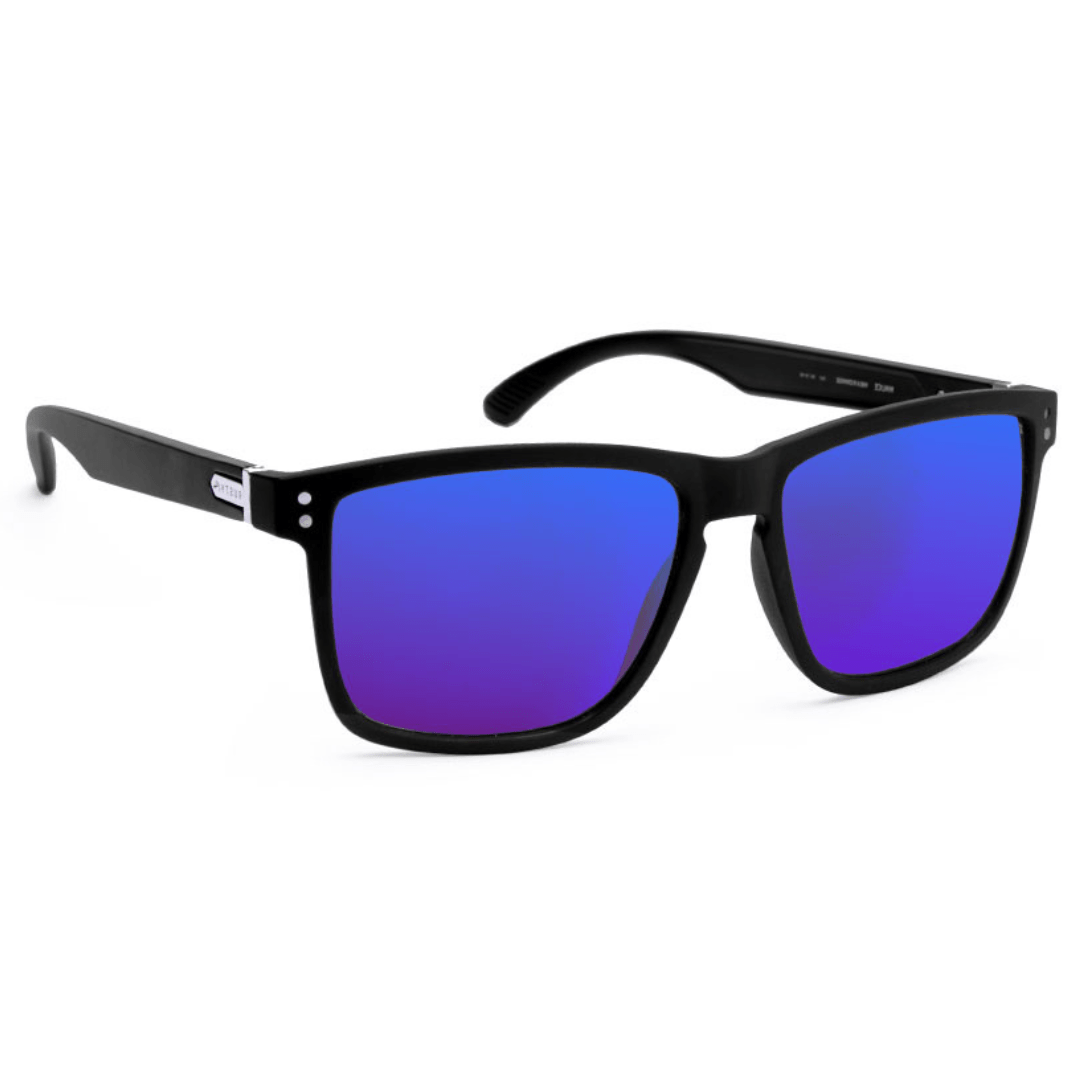 RUSTY Malice negro espejado azul perfil RUSTY Malice negro