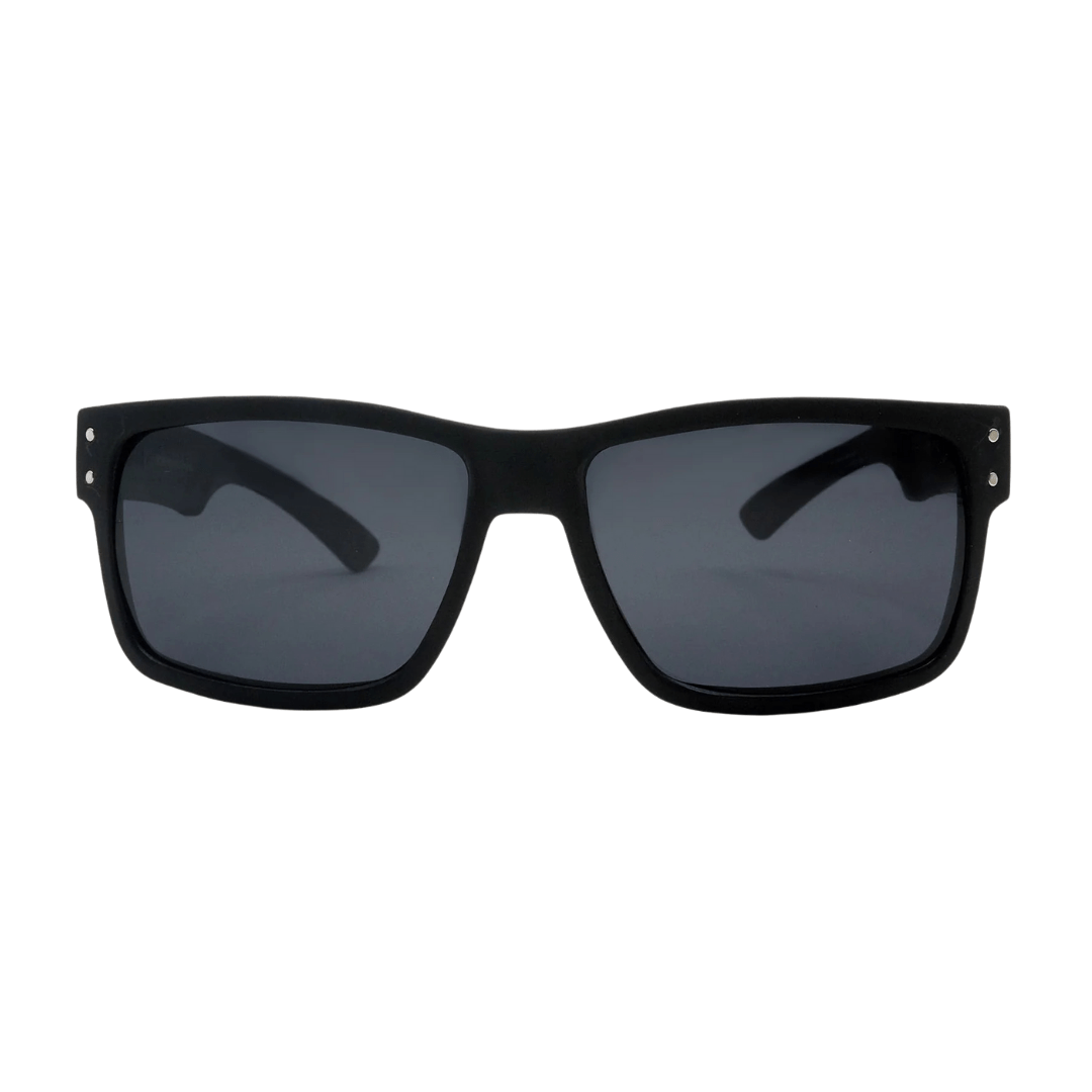 RUSTY Play negro mate lente gris frente RUSTY Play negro mate