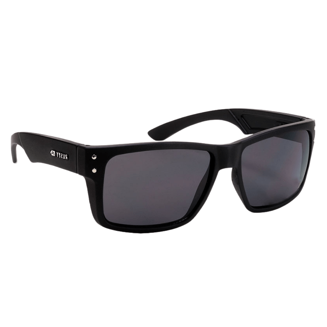 RUSTY Play negro mate lente gris perfil RUSTY Play negro