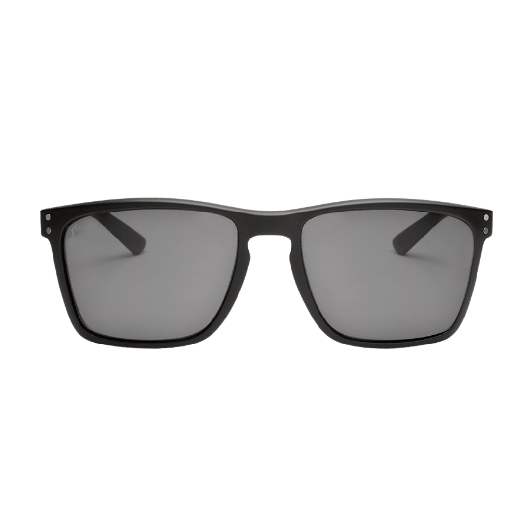 RUSTY Rew negro lente gris frente RUSTY Rew negro