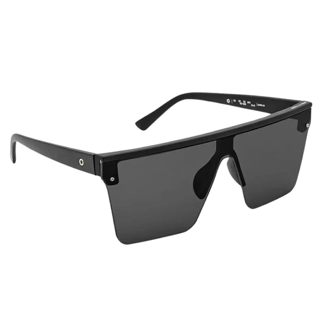 ORBITAL Alaska negro mate lente gris perfil ORBITAL Alaska negro mate