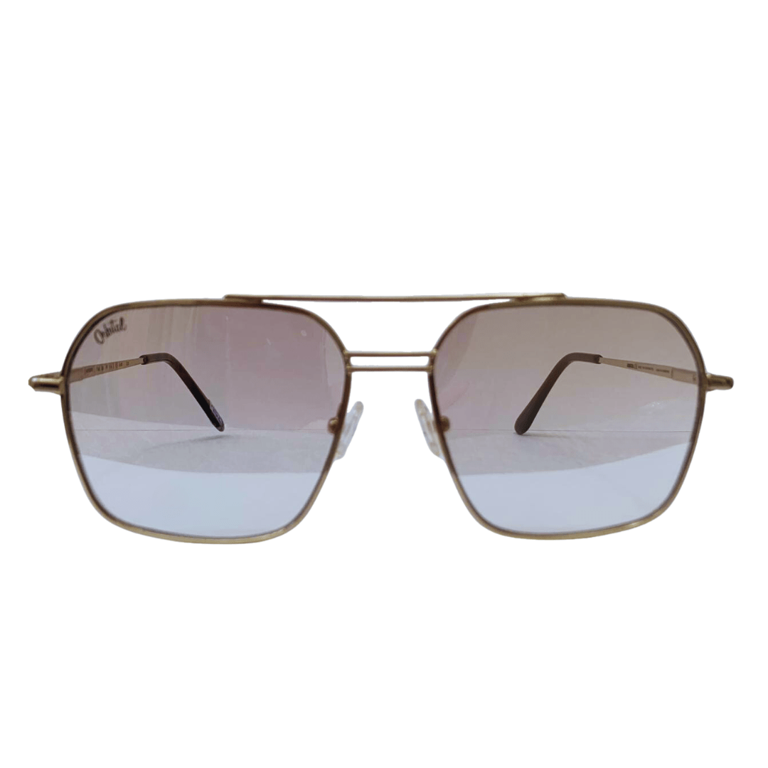 ORBITAL Nitero metal plateado lente espejado gris frente ORBITAL Nitero gris