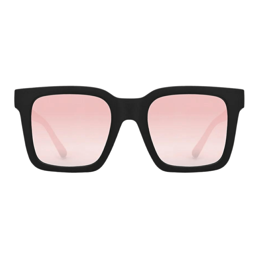 ORBITAL Roma negro mate lente espejado rosa frente ORBITAL Roma rosa