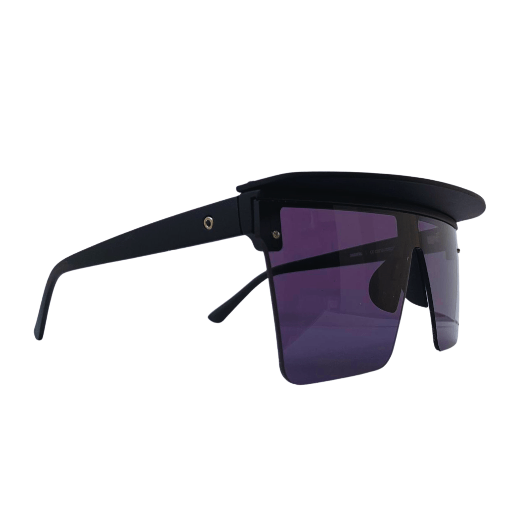 ORBITAL alaska cap negro mate lente gris perfil ORBITAL alaska cap negro