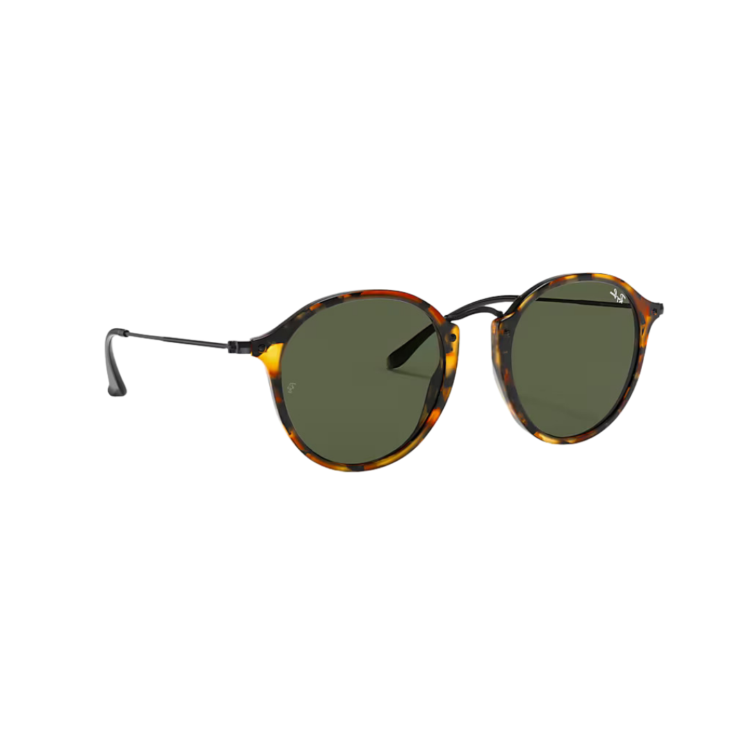 RAY BAN Round spoted carey