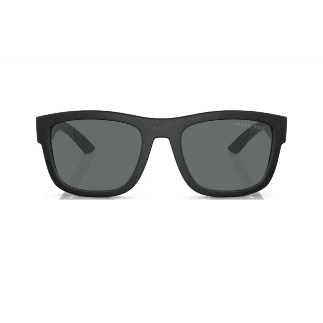 PRADA 01ZS DG002 negro lente gris frente PRADA 01ZS DG002 negro