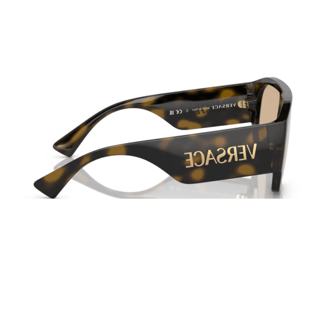 VERSACE 0VE4439 108 carey lente sepia perfil VERSACE 0VE4439 108 carey