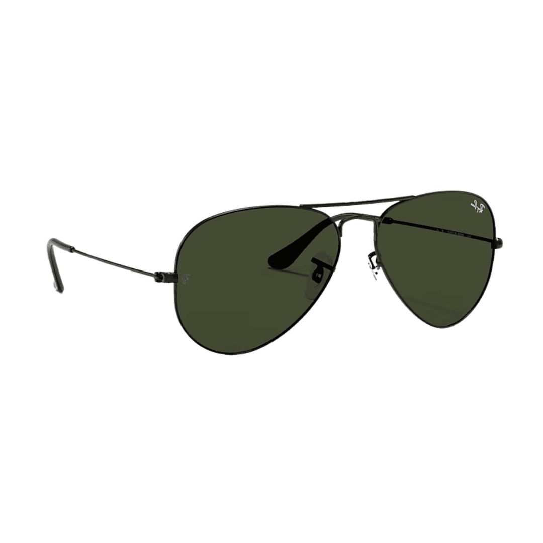 RAYBAN AVIATOR LARGE METAL RB3025 L2823 negro lente gris PERFIL RAYBAN AVIATOR LARGE METAL RB3025 L2823