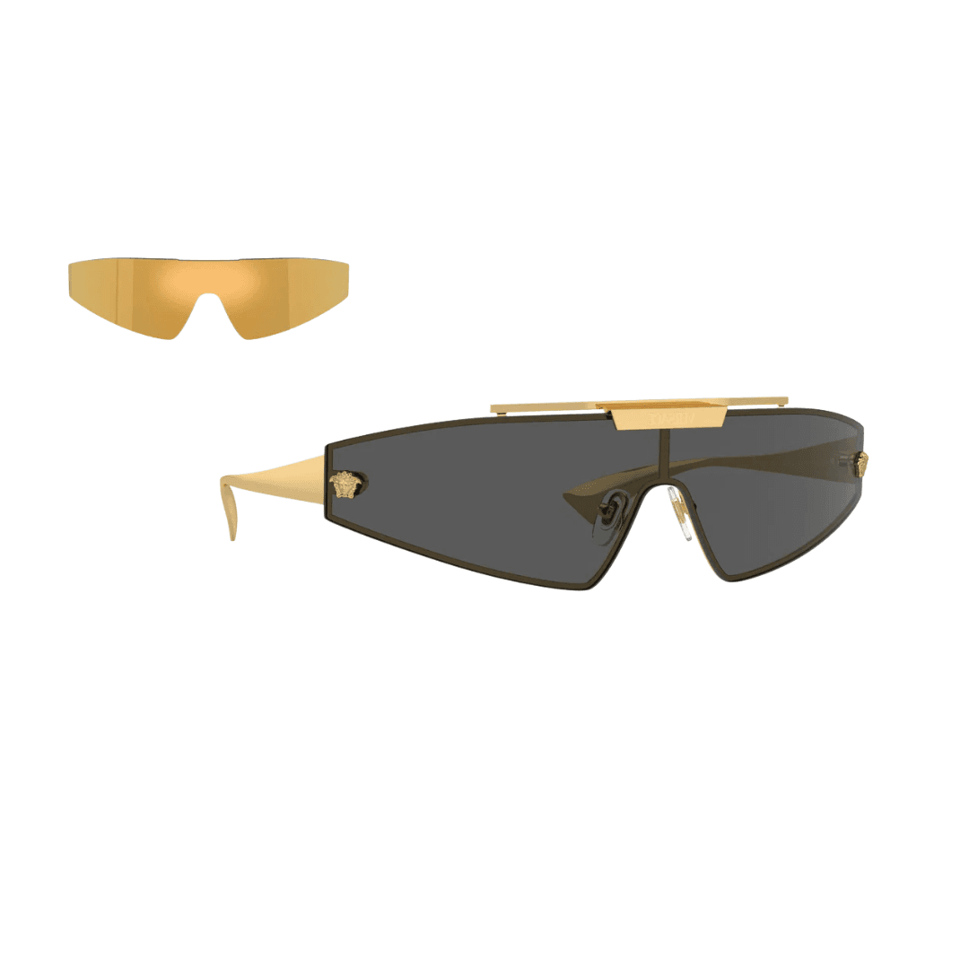 VERSACE 2265 dorado lente intercambiable trescuartos VERSACE 2265 dorado