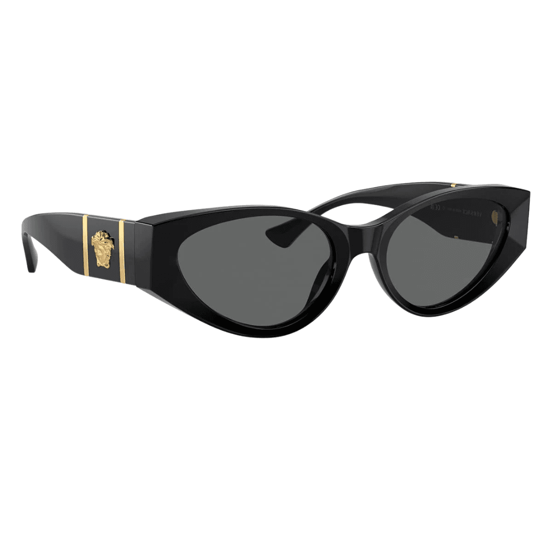 VERSACE 4454 negro lente gris trescuartos VERSACE 4454 negro