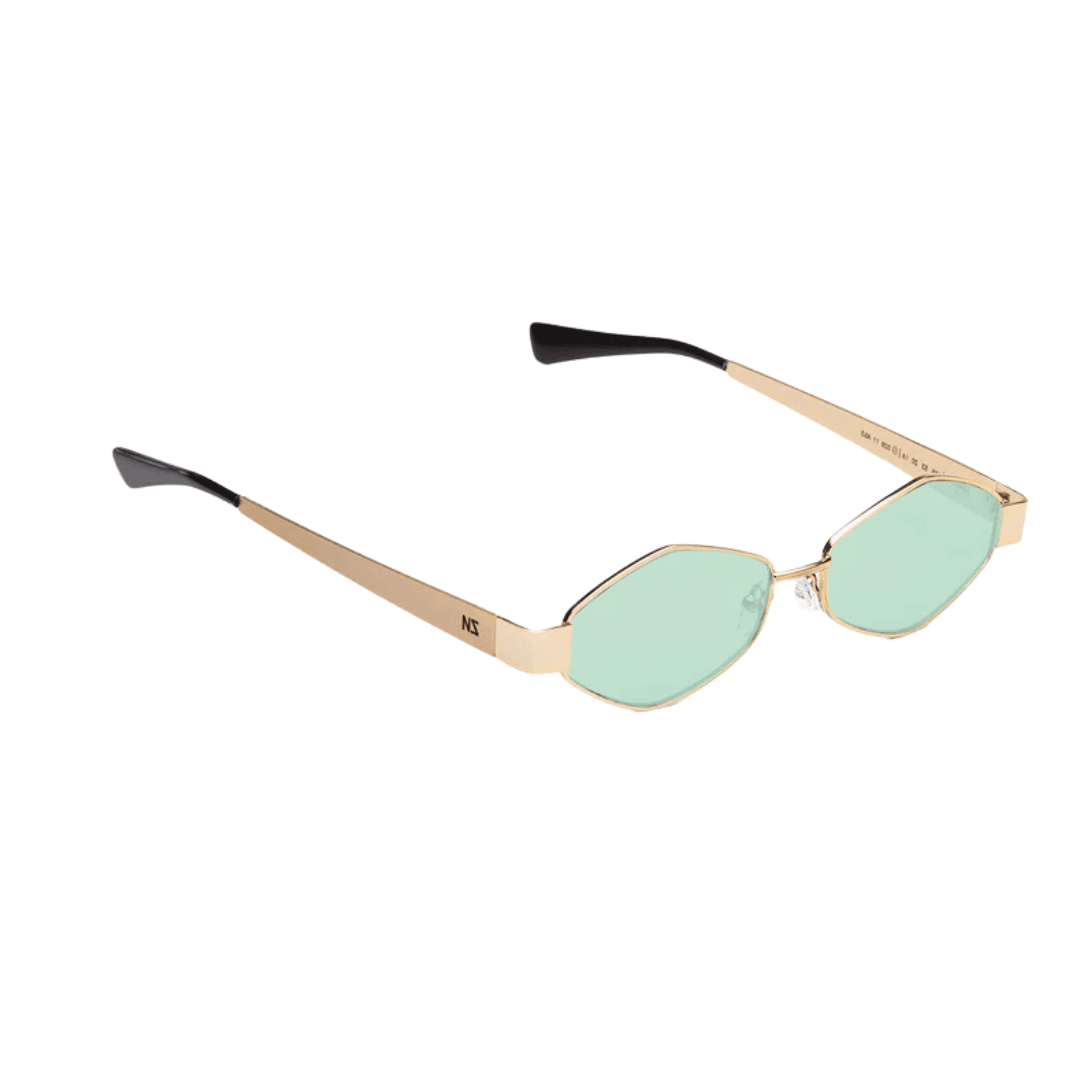 ORBITAL Emmen dorado lente verde perfil ORBITAL Emmen lente verde