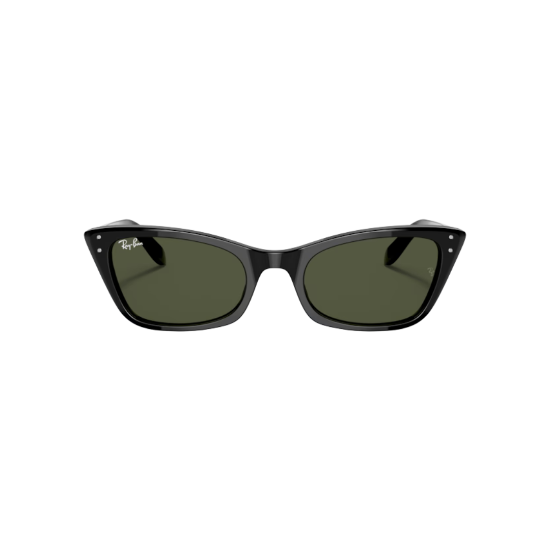 ANTEOJO DE SOL RAY BAN MODELO 0RB2299 Lady Burbank COLOR negro CON LENTE COLOR g15 VERDE