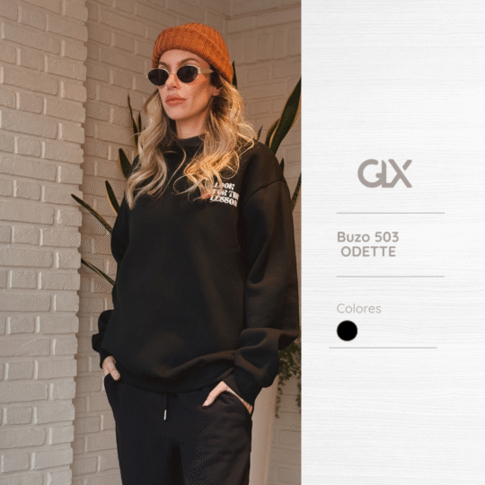 Buzo estampado