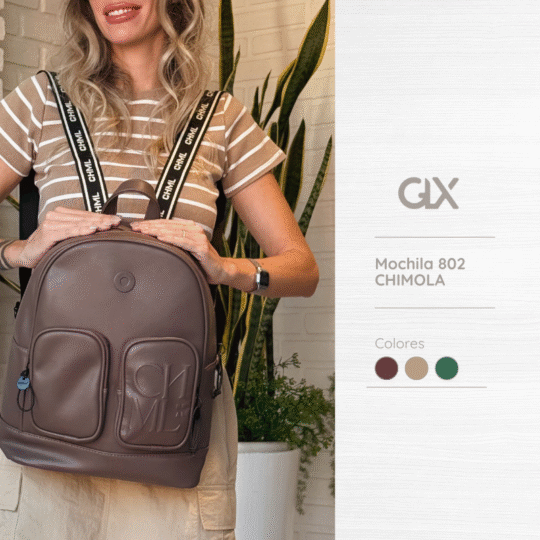 Mochila Chimola marron