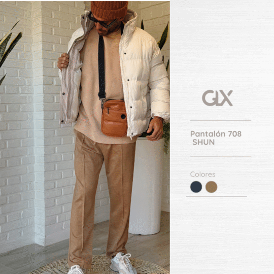 Pantalón gamuzado