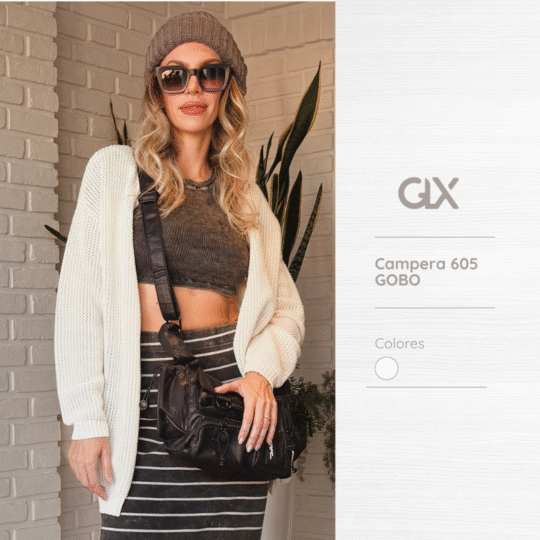Campera tejida