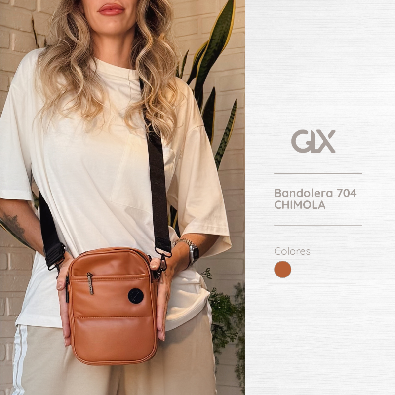 Bandolera Chimola marrón Bandolera Chimola marrón