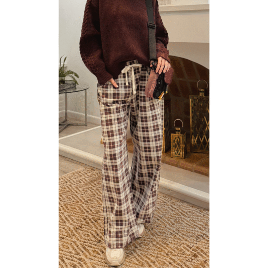 Pantalón a cuadros