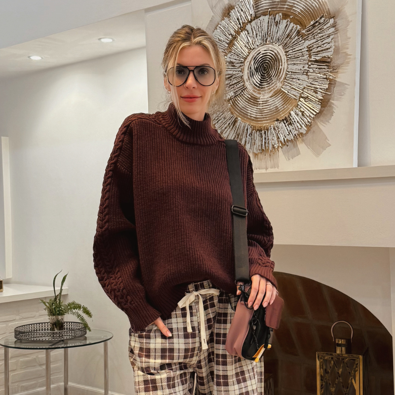 Sweater lana bordo Sweater lana bordo