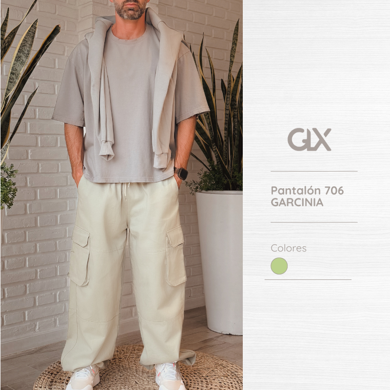 Pantalón cargo regulable Pantalón cargo regulable