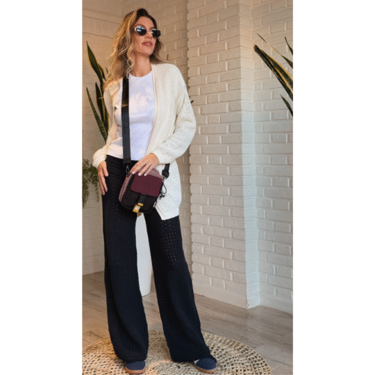 Pantalón tejido