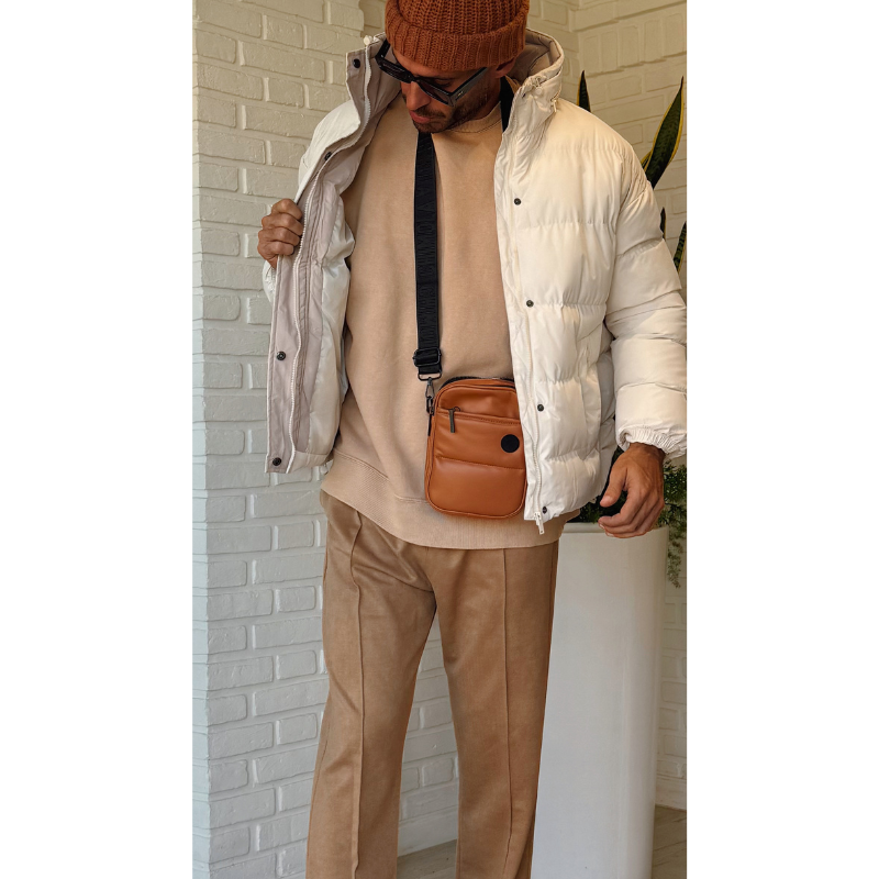 Campera puffer blanca Campera puffer blanca