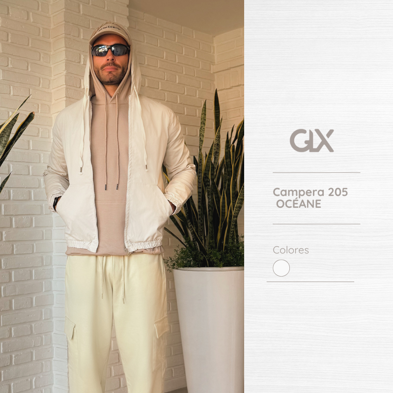 Campera con capucha clásica Campera con capucha clásica