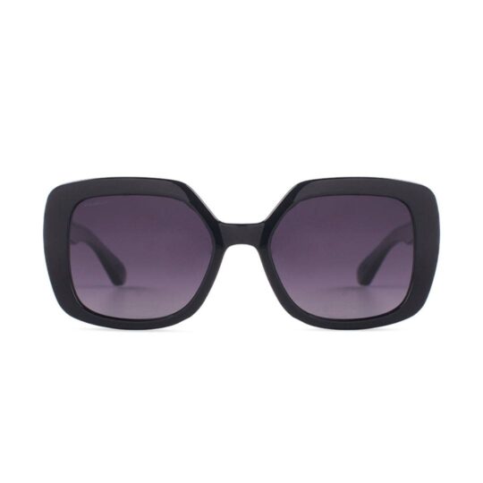 ANTEOJO DE SOL RUSTY DARLIN SBLK DRT 25 POL FRENTE. ARMAZON Y PATILLAS G-FLEX. LENTES POLARIZADAS. MODELO DE COLOR NEGRO TERMINACION BRILLO