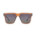 ANTEOJO DE SOL RUSTY KIKING DARK BROWN DRT04 POL. ARMAZON Y PATILLAS G-FLEX CON LENTES POLARIZADAS. MODELO DE COLOR MARRON TRANSLUCIDO CON LENTES COLOR VERDE OSCURO DEGRADÉ