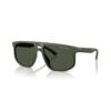 ARMANI EXCHANGE 4161SU 83899A FRENTE. MODELO DE NYLON COLOR VERDE MATE DEGRADE CON LENTES COLOR VERDE OSCURO POLARIZADO