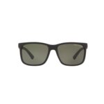 ARMANI EXCHANGE AX4041SL 80789A FRENTE. MODELO DE NYLON COLOR NEGRO MATE CON LENTES VERDE G15