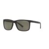 ARMANI EXCHANGE AX4041SL 80789A FRENTE. MODELO DE NYLON COLOR NEGRO MATE CON LENTES VERDE G15