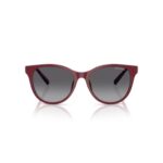 ARMANI EXCHANGE AX4144SU 8387T3 FRENTE. MODELO DE NYLON COLOR ROJO CON LENTES COLOR GRIS DEGRADÉ