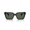 ARMANI EXCHANGE AX4147S 807871 FRENTE. MODELO DE NYLON COLOR NEGRO MATE CON LENTES G 15 VERDE COMPACTO