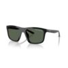 ARMANI EXCHANGE AX4149SU 807871 FRENTE. MODELO DE NYLON COLOR NEGRO BRILLO CON LENTES G 15 VERDE COMPACTO