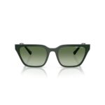 ARMANI EXCHANGE AX4158S 83828E FRENTE MODELO DE NYLON CON PATILLAS METALICAS. COLOR VERDE COMPACTO CON LENTE COLOR VERDE CLARO DEGRADÉ