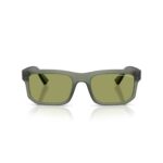 ARMANI EXCHANGE AX4165S 83622A FRENTE. MODELO DE NYLON COLOR VERDE CLARO MATE CON LENTES COLOR VERDE CLARO COMPACTO
